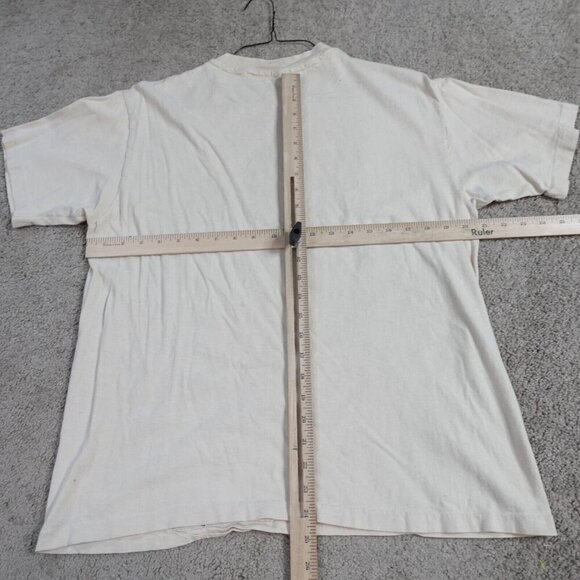 Hale's Ale Shirt Medium Beige Vintage Single Stitch Seattle Washington - Picture 5 of 9